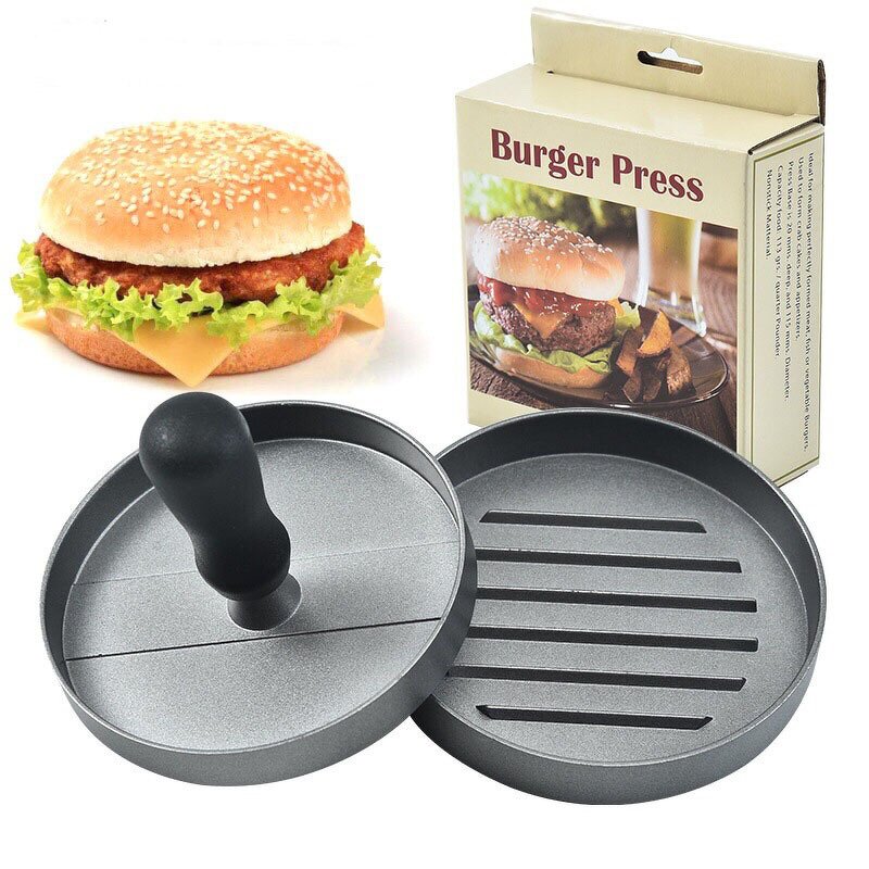 Hamburger Patty Maker Factory - OEM 4.5 Inch Non-Stick Aluminum Large Burger Press