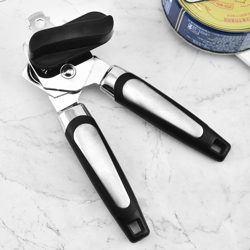 Can Opener Factory - OEM Premium Black Stainless Steel Manual Multi-Function