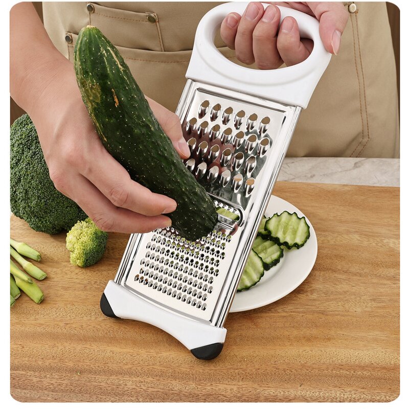 Kitchen Slicer Factory - OEM Multi-Functional Stainless Steel Anti-Slip Grating Accessory