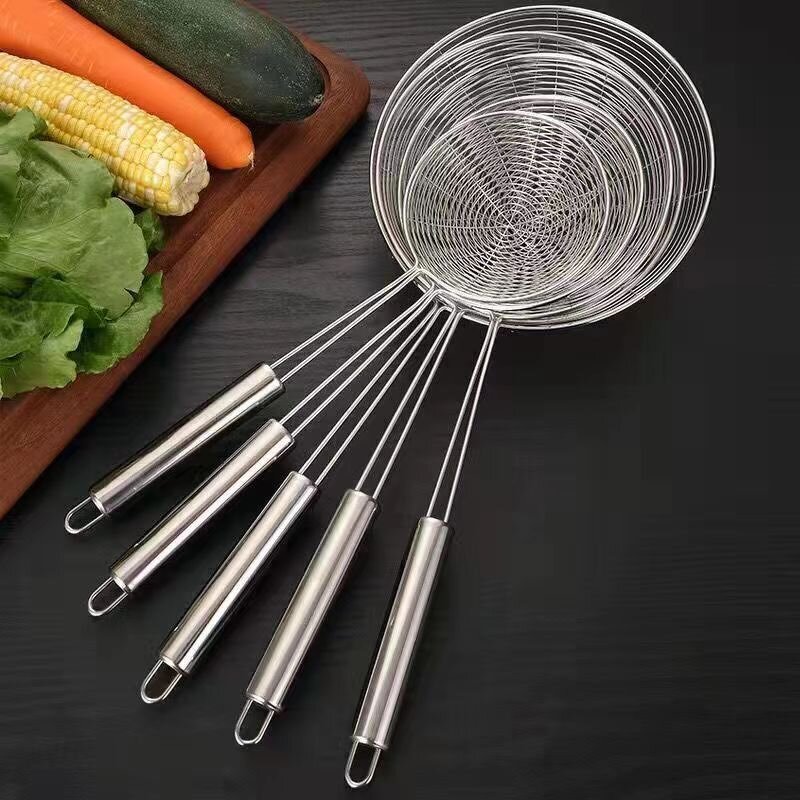 Strainers Factory - OEM Disposable Stainless Steel Fine Mesh Handheld Colander