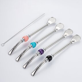 Drinking Straw Factory - Bulk Stainless Steel Reusable Yerba Mate Straw