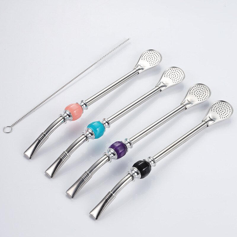 Drinking Straw Factory - Bulk Stainless Steel Reusable Yerba Mate Straw