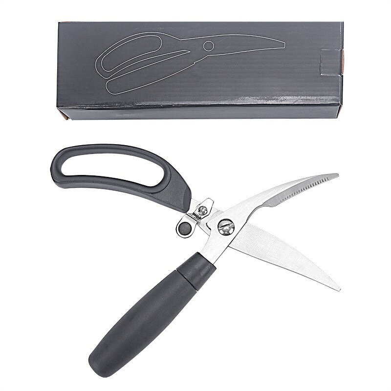 Kitchen Scissors Factory - OEM Hot Sales Stainless Steel Meat Shears Locking