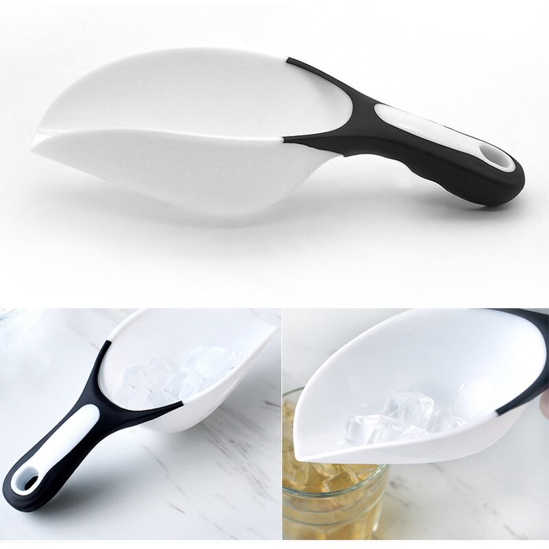 Kitchen Scoop Factory - OEM Multipurpose Plastic Ice Shovel Comfort Grip Handle