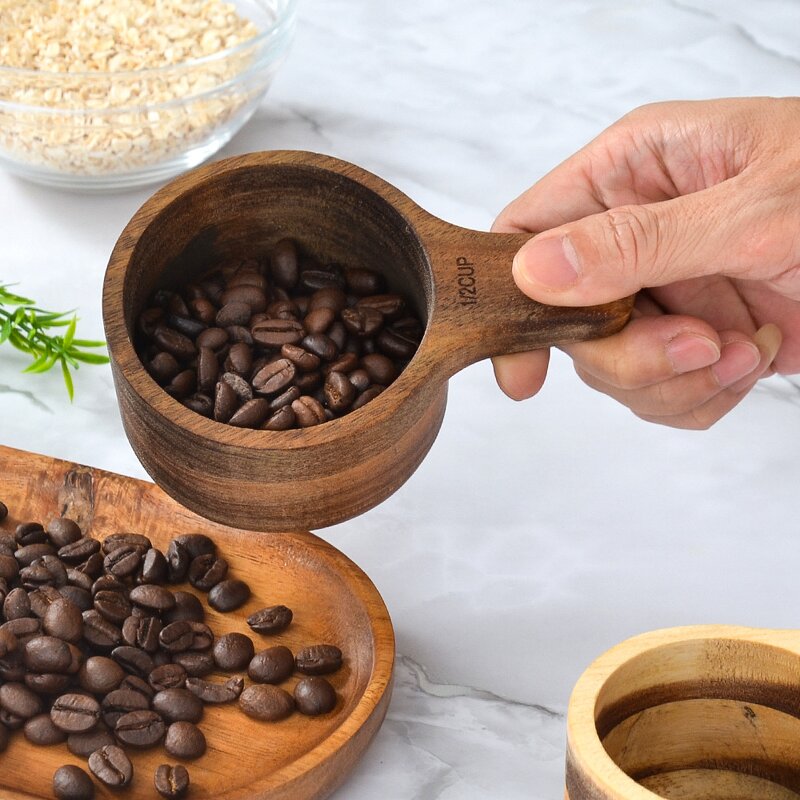 Measuring Cups Spoons Set Factory - Bulk Wholesale Natural Wood Bamboo Metal
