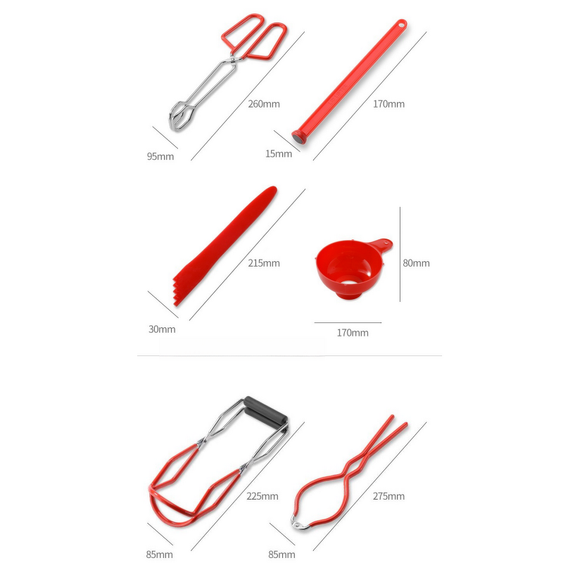 Canning Tools Set Factory - OEM Kitchen 6pcs Accessories Starter Kit