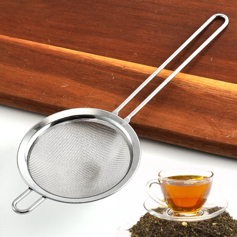 Tea Strainer Factory - OEM Stainless Steel Fine Mesh Colander Oil Filter Sieve