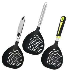 Oil Strainer Factory - OEM Home Kitchen Slotted Skimmer Nylon Kitchen Skimmer