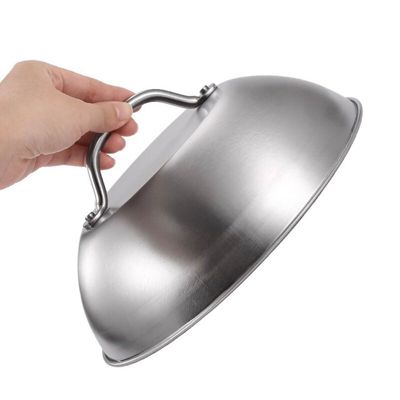 Grill Griddle Cover Factory - OEM Easy-to-Clean Stainless Steel Burger Dome Cookware