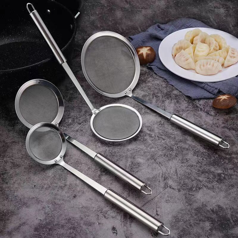 Flour Sifter Factory - OEM Disposable Stainless Steel Fine Tea Mesh Strainer