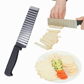 Potato Chip Slicer Factory - OEM Everyday Kitchen Durable Stainless Steel Hand Features