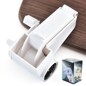 Kitchen Grater Factory - OEM Hand Crank Plastic Stainless Steel Cheese Grater