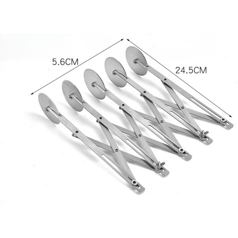 Pizza Slicer Factory - OEM Expandable Stainless Steel Multifunctional Flexible Pastry