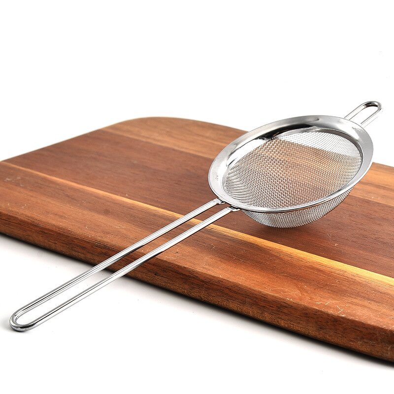 Tea Strainer Factory - OEM Stainless Steel Fine Mesh Colander Oil Filter Sieve