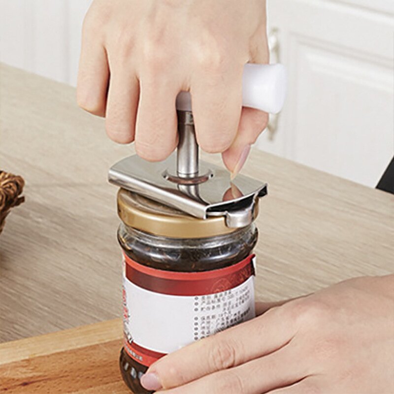 Jar Opener Factory - OEM Adjustable Multi-Function Stainless Steel Labor-Saving
