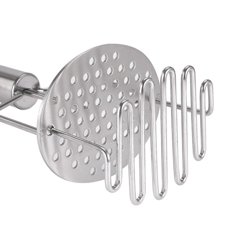 Potato Masher Factory - OEM Heavy Duty Stainless Steel Manual Puree Press Vegetable