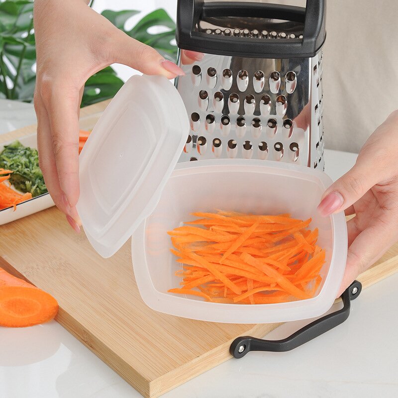 Cheese Grater Factory - OEM Professional Stainless Steel 4-Sided Handheld Box