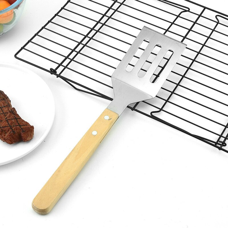 BBQ Grill Set Factory - OEM Multi-Function Metal Steel Including Forks Skewers Sticks