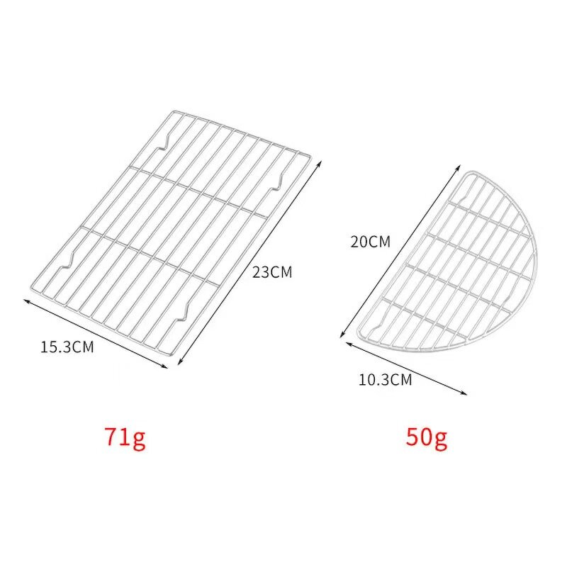 Cooling Rack Factory - OEM Oven-Safe Stainless Steel Baking Wire Rack