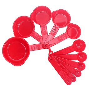 Measuring Spoon Set Factory - OEM Plastic and Measuring Cup Set Baking Accessories