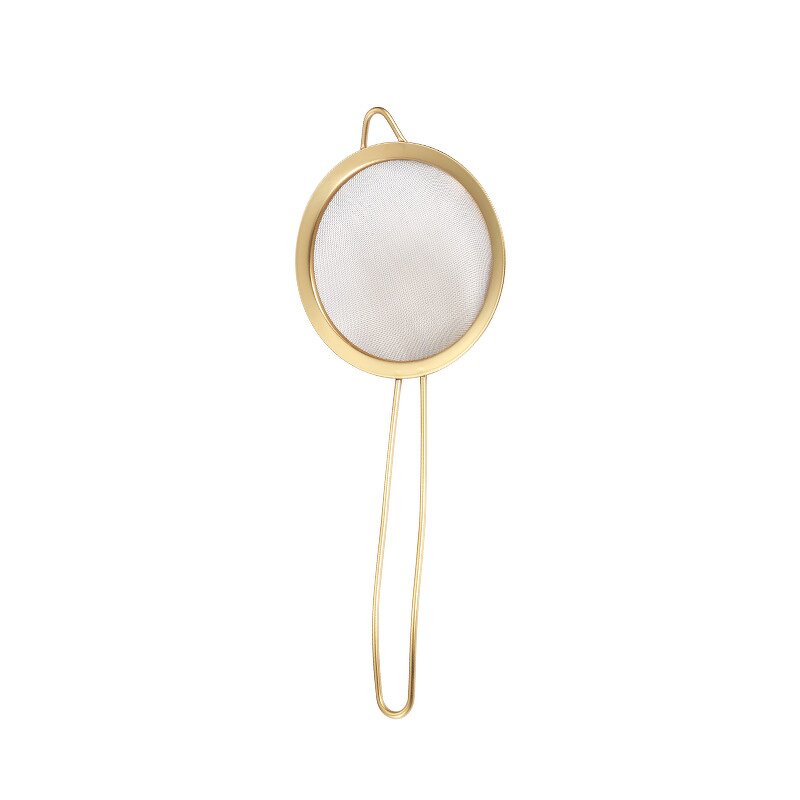 Oil Strainer Spoon Factory - OEM Fine Mesh Stainless Steel Round Kitchen Colander