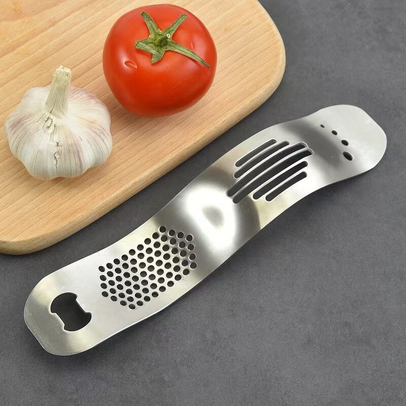 Garlic Press Factory - OEM Stainless Steel Manual Kitchen Accessories Shredder