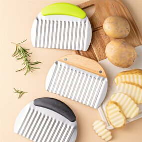 Vegetable Cutter Factory - OEM Everyday Stainless Steel Manual French Fries Bamboo