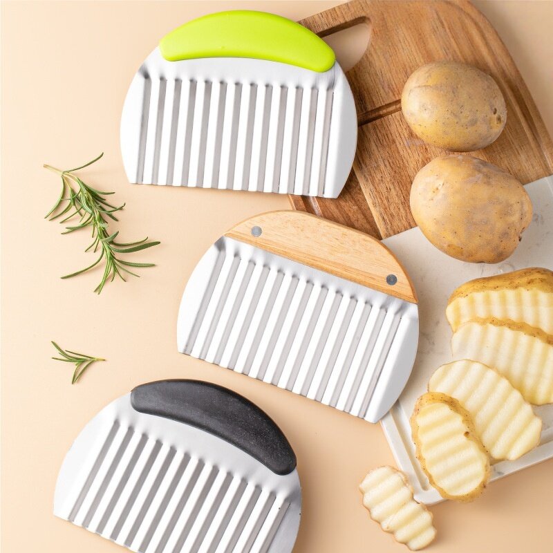 Vegetable Cutter Factory - OEM Everyday Stainless Steel Manual French Fries Bamboo