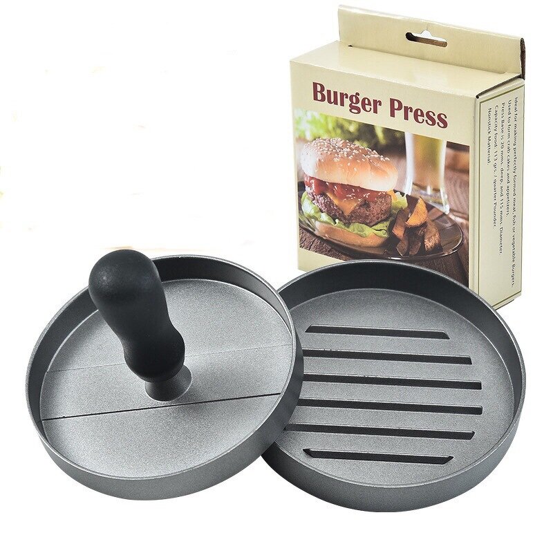 Hamburger Patty Maker Factory - OEM 4.5 Inch Non-Stick Aluminum Large Burger Press