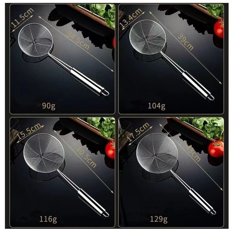 Strainers Factory - OEM Disposable Stainless Steel Fine Mesh Handheld Colander