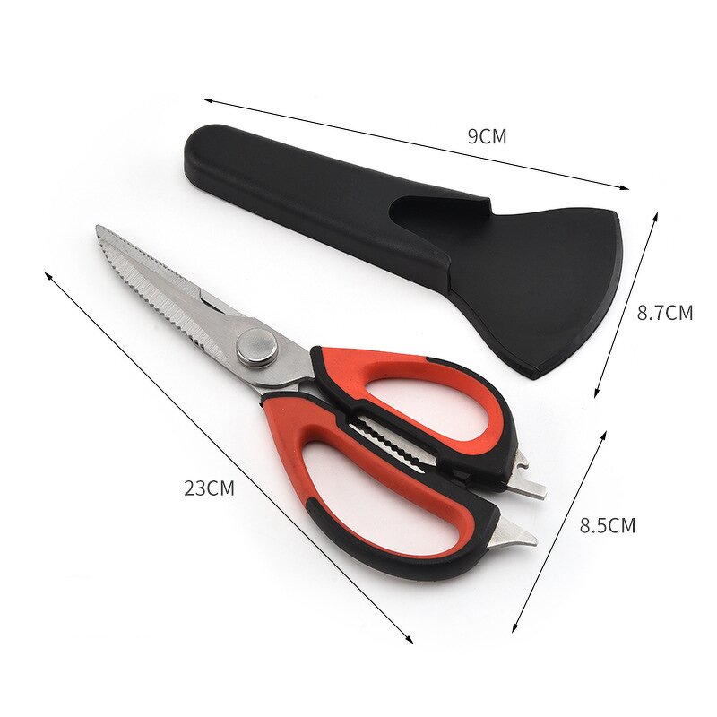 Kitchen Scissors Factory - OEM Hot Sale Multifunction Chicken Bone Shear Bottle Opener
