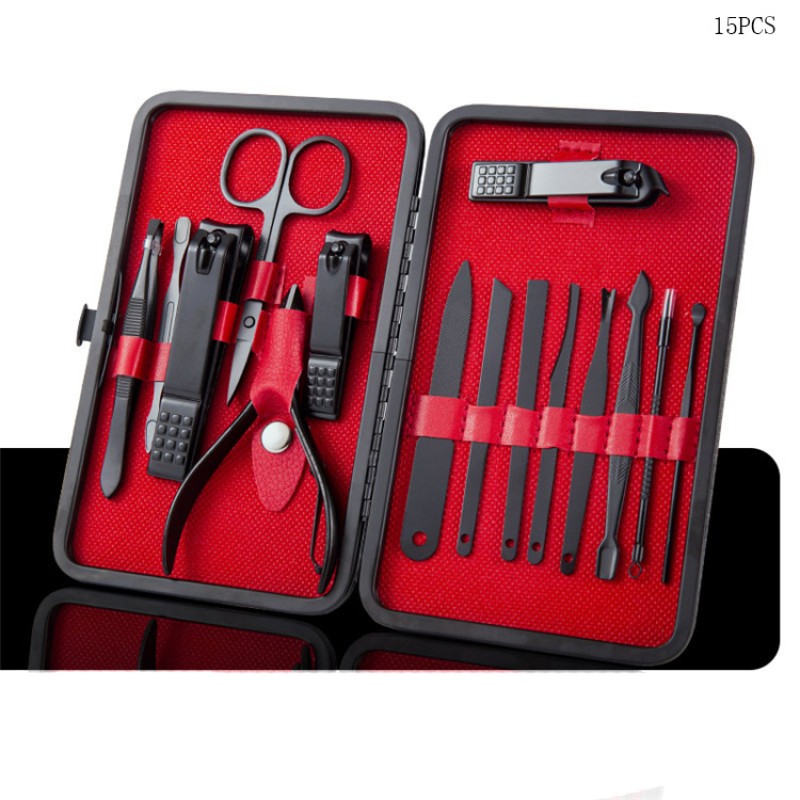 Nail Care Tools Supplier - Bulk 7-26 PCS Blue Stainless Steel Kit