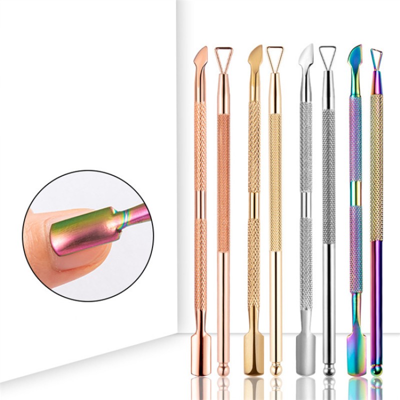 Cuticle Pusher Factory - Bulk Stainless Steel 2 Way Pedicure Cleaner