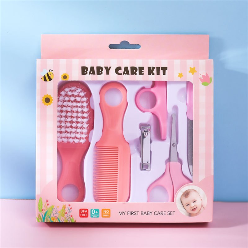 Baby Care Set Supplier - Bulk Hot Sale 6Pcs Safety Comb Gift Box
