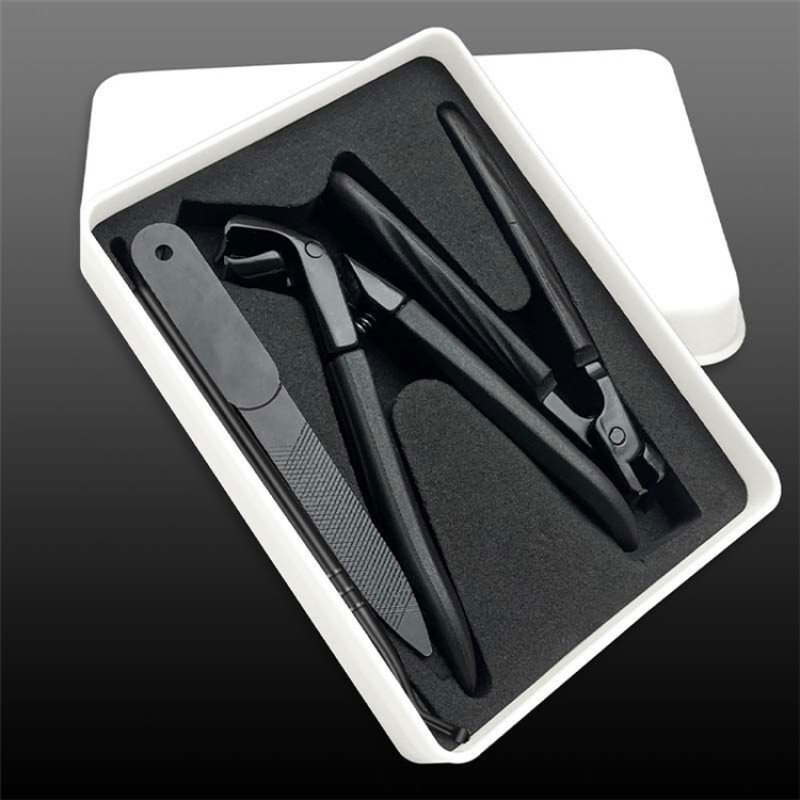 Black Nail Clippers Manufacturer - OEM High Quality Wide Opening Sharp