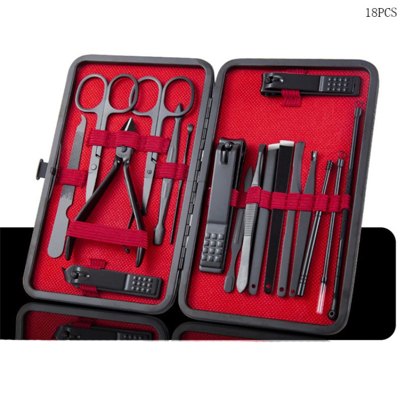 Nail Care Tools Supplier - Bulk 7-26 PCS Blue Stainless Steel Kit