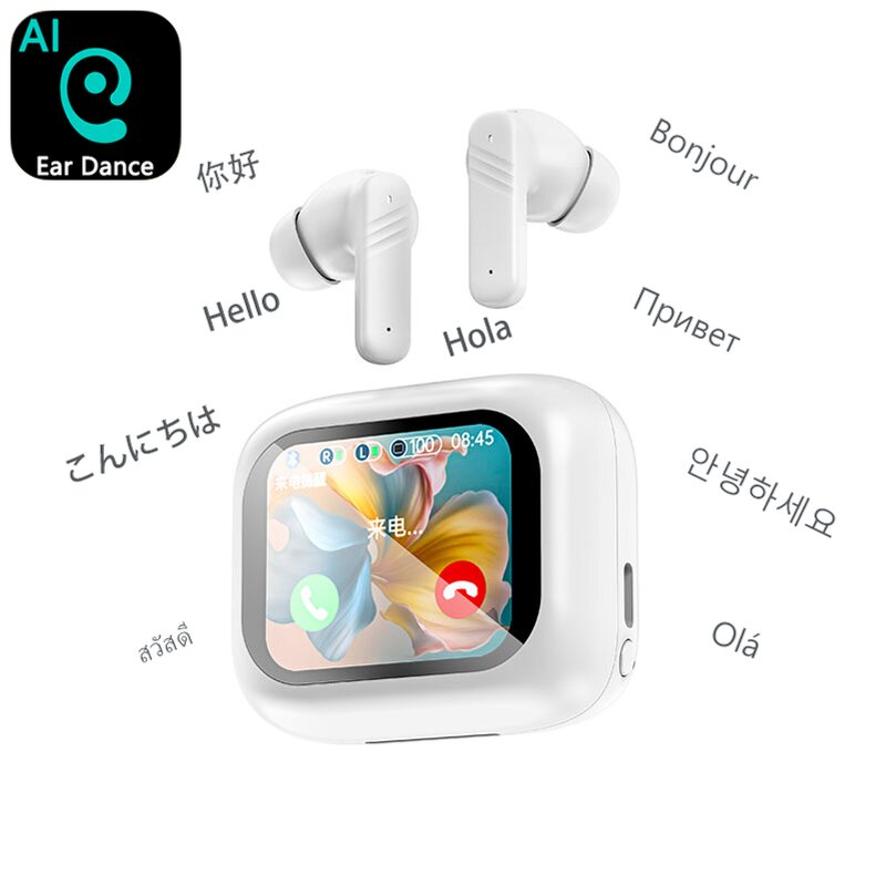Translator Earbuds Manufacturer - OEM/ODM Smart Touch Screen Real Time 144 Languages
