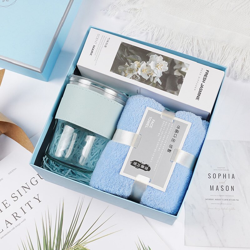 Promotional Gift Sets Manufacturer - OEM/ODM for Women Bridesmaid Wedding Souvenirs Straw Cup