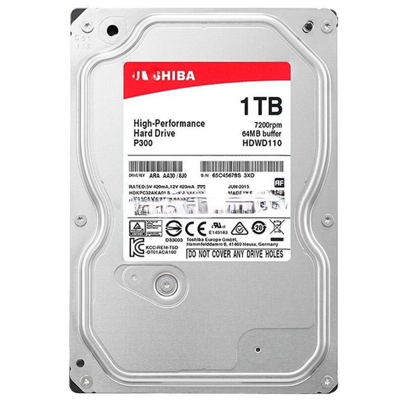 Laptop Hard Drive Factory - OEM/ODM 1tb 3.5 Inch Sata3.0 6gb/s 7200rpm 2tb Internal
