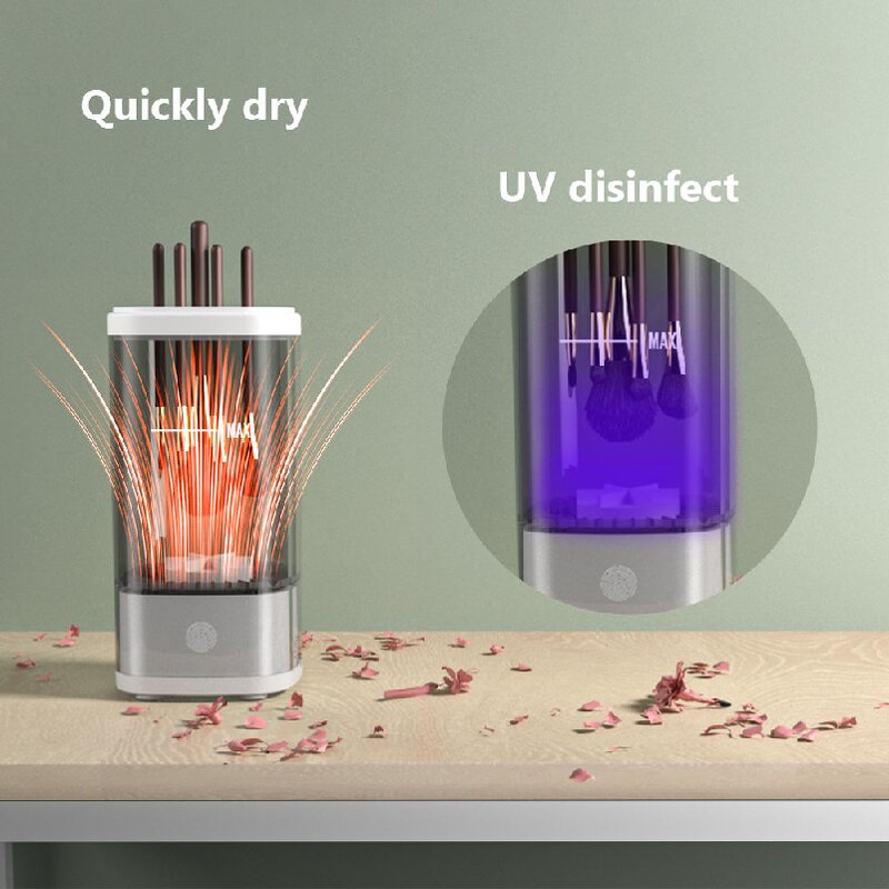 Electric Makeup Brush Cleaner Supplier - OEM/ODM Portable Automatic for All Size Dipping
