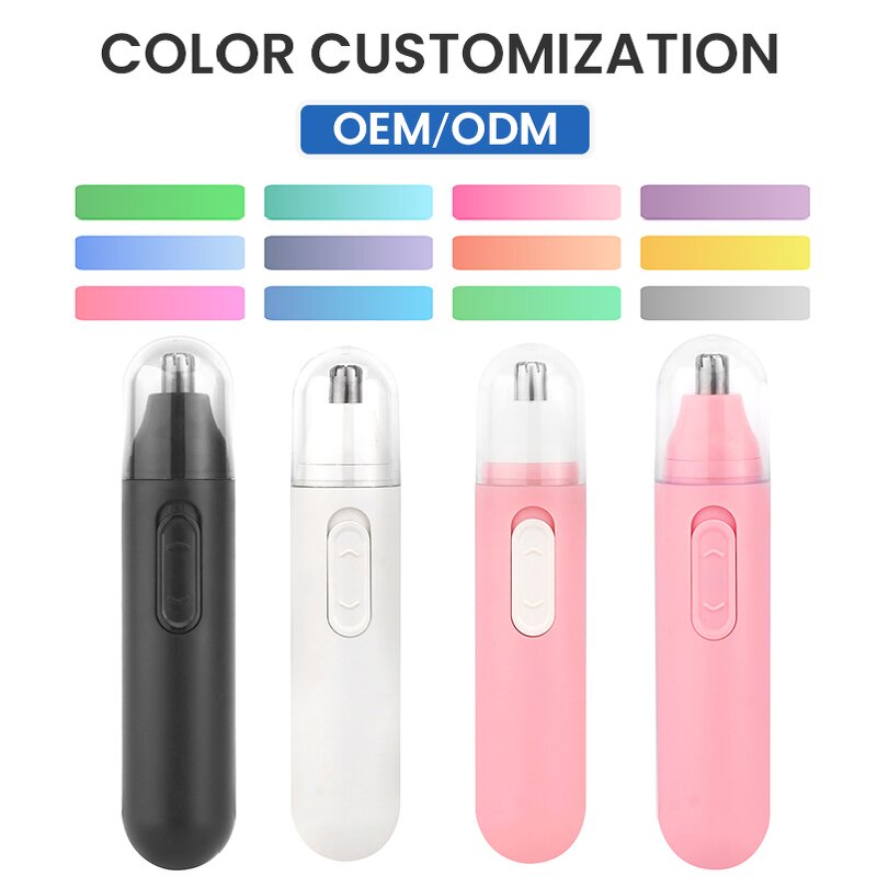 Electric Beard Trimmer Supplier - OEM/ODM Portable Nose Hair Eyebrow Battery for Rv