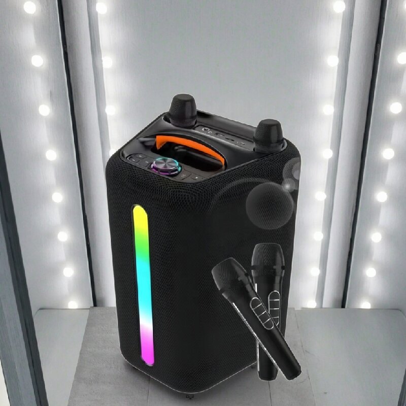 Portable Outdoor Speaker Manufacturer - OEM/ODM Camping Essentials 6.5inch Music 2 Microphone