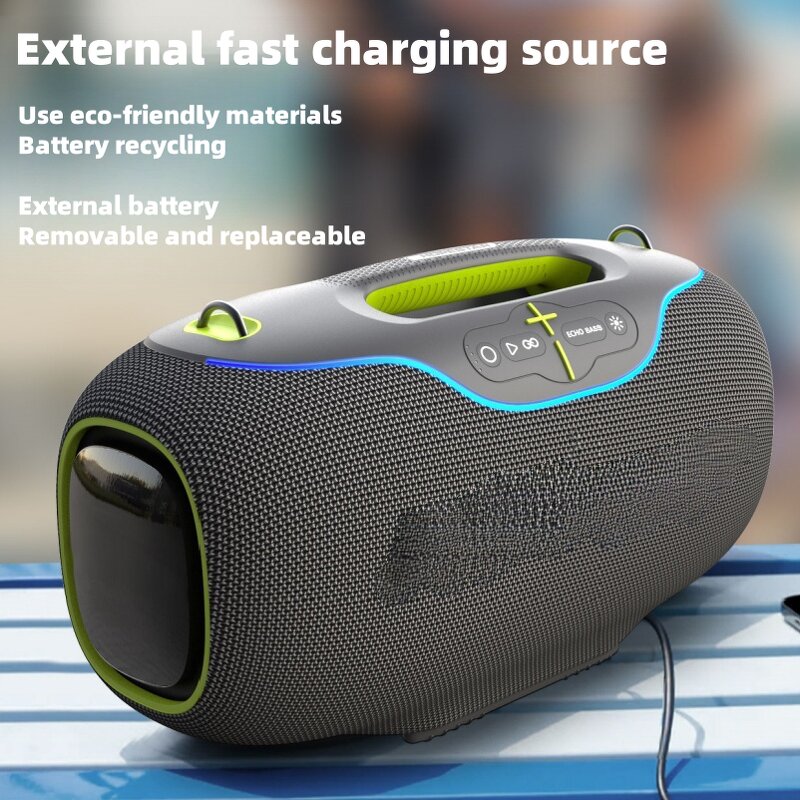 Outdoor Speaker Manufacturer - OEM/ODM Original A80 Big Power Waterproof Party Boombox 3