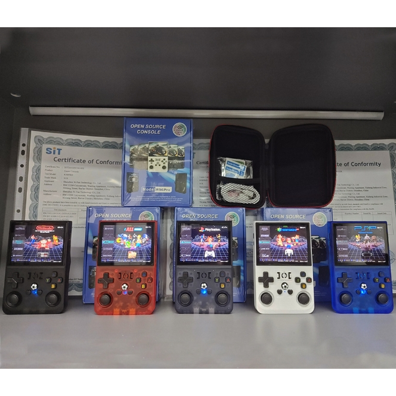 Arcade Gaming Console Factory - OEM/ODM R36 Pro 640480 Custom Logo 128GB Portable