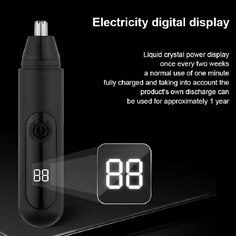 Electric Razors Factory - OEM/ODM Men's Eyebrow Hair Trimmer Low Noise Mini Shaving