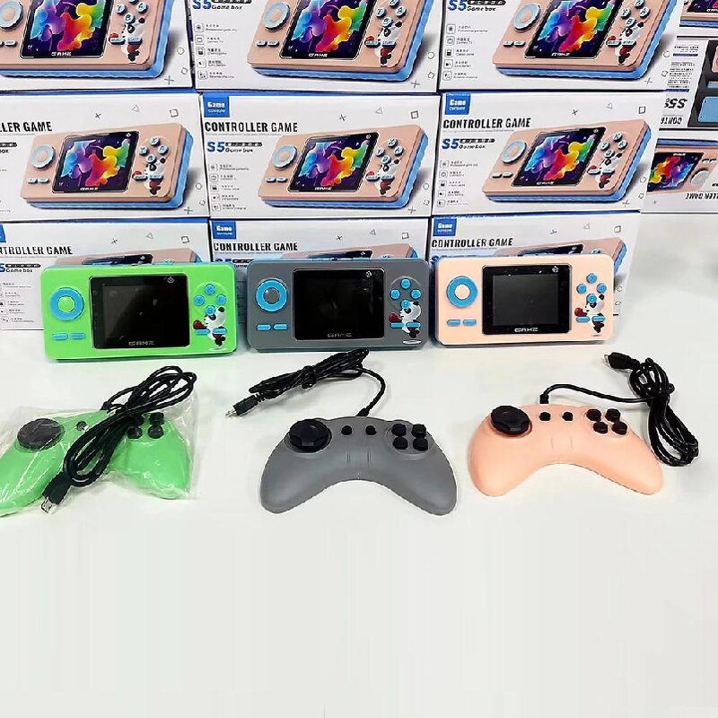 Portable Video Game Console Factory - OEM/ODM S5 Mini Retro 520 Classic Games TV Out