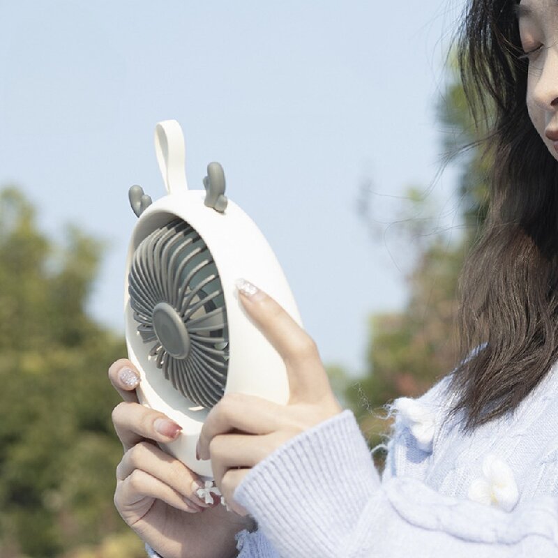 Desktop Fan Supplier - OEM/ODM Office USB Charging Student Dorm Quiet Cute Big Wind