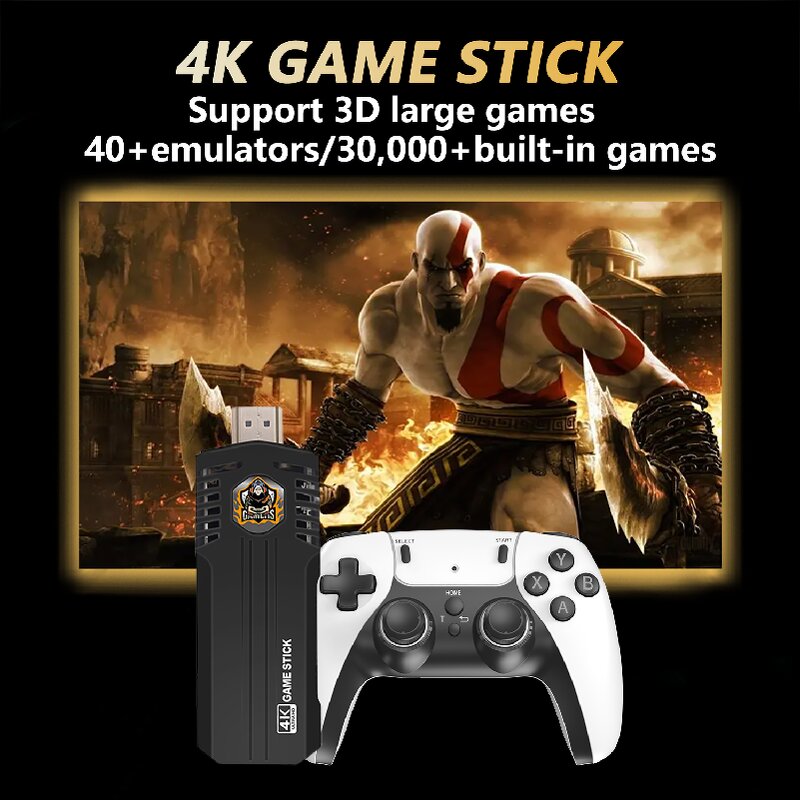 Game Stick Manufacturer - OEM/ODM X8 Pro 4k Hd 35000+ Games 2.4ghz Wireless
