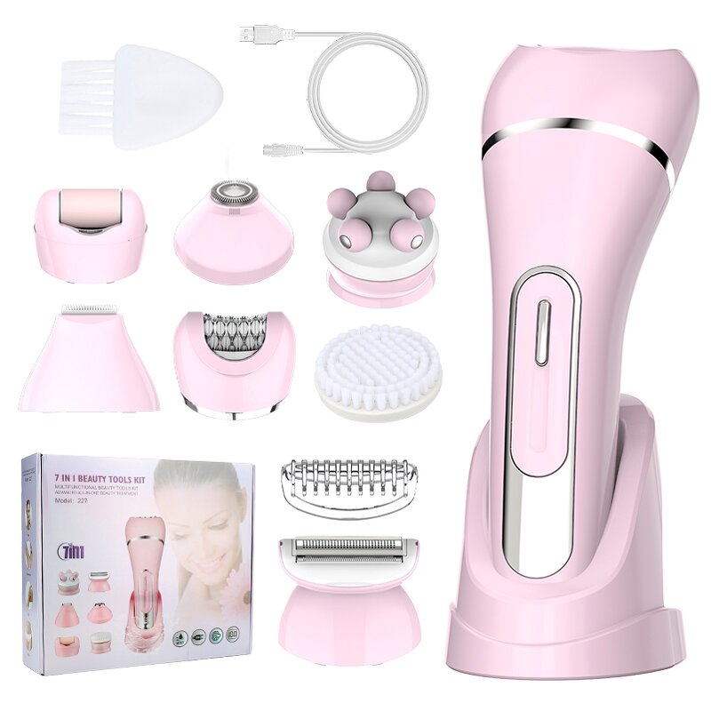 Laser Hair Removal Supplier - OEM/ODM New Lady Shaver Grooming Kit Painless Ipx7 Waterproof