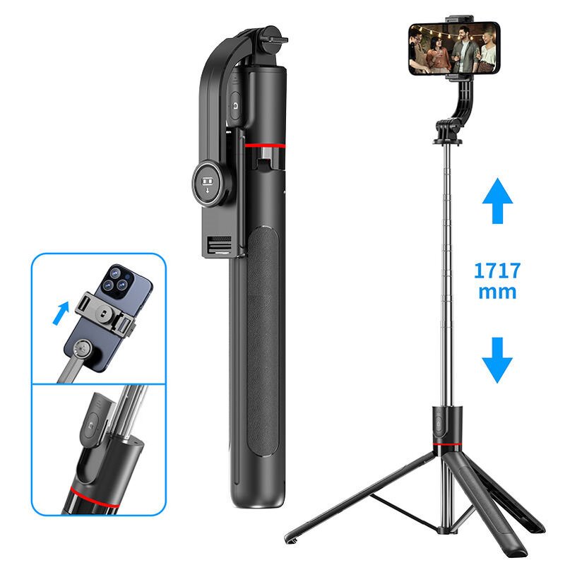 Phone Tripod Factory - OEM/ODM F15 360-degree Rotation 6-segment Telescopic